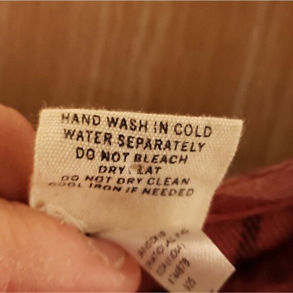 Sky & Sparrow Womens Purple Plaid Peplum Cropped Blouse Medium - Picture 7 of 8